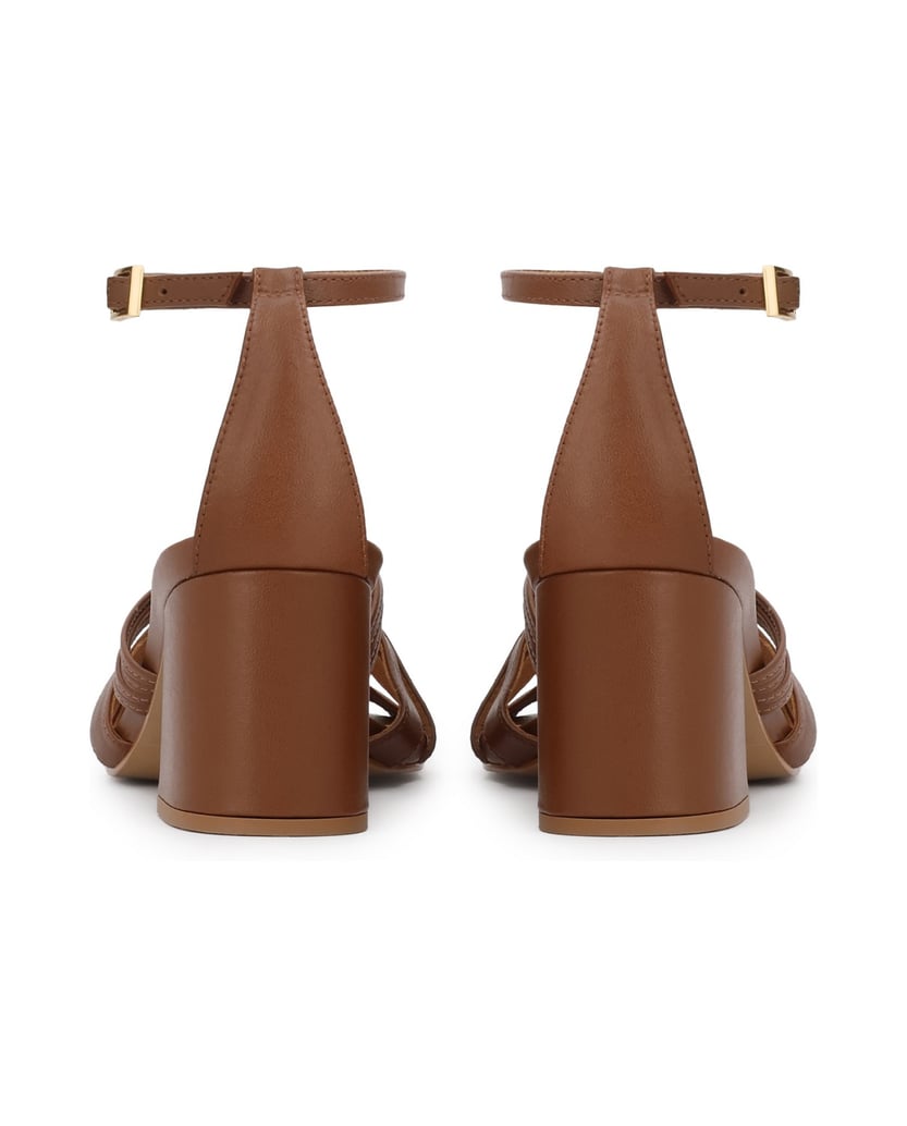Kazar-Brown-sandals-with-a-wide-heel-hnedá