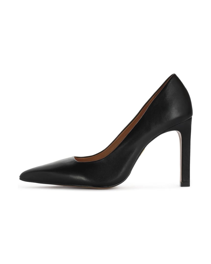 Kazar-Elegante-schwarze-Pumps-aus-Naturleder-schwarz