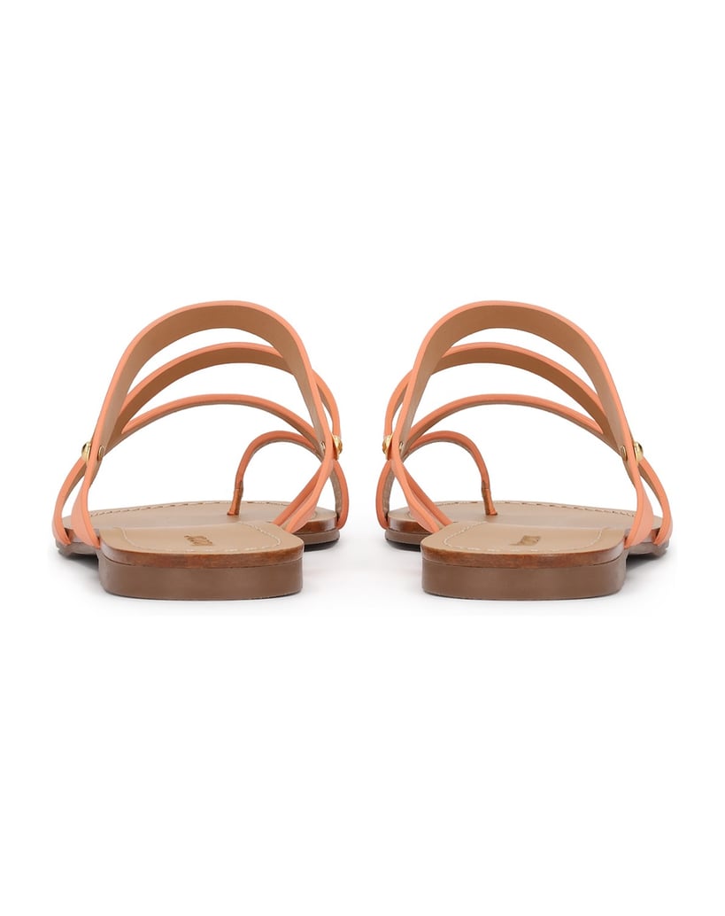 Kazar-Orange-slides-with-jewelry-detailing-oranžová