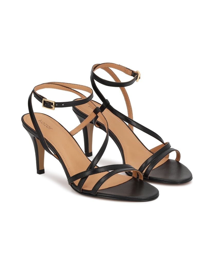 Kazar-Sandals-with-straps-that-wrap-around-the-foot-černá