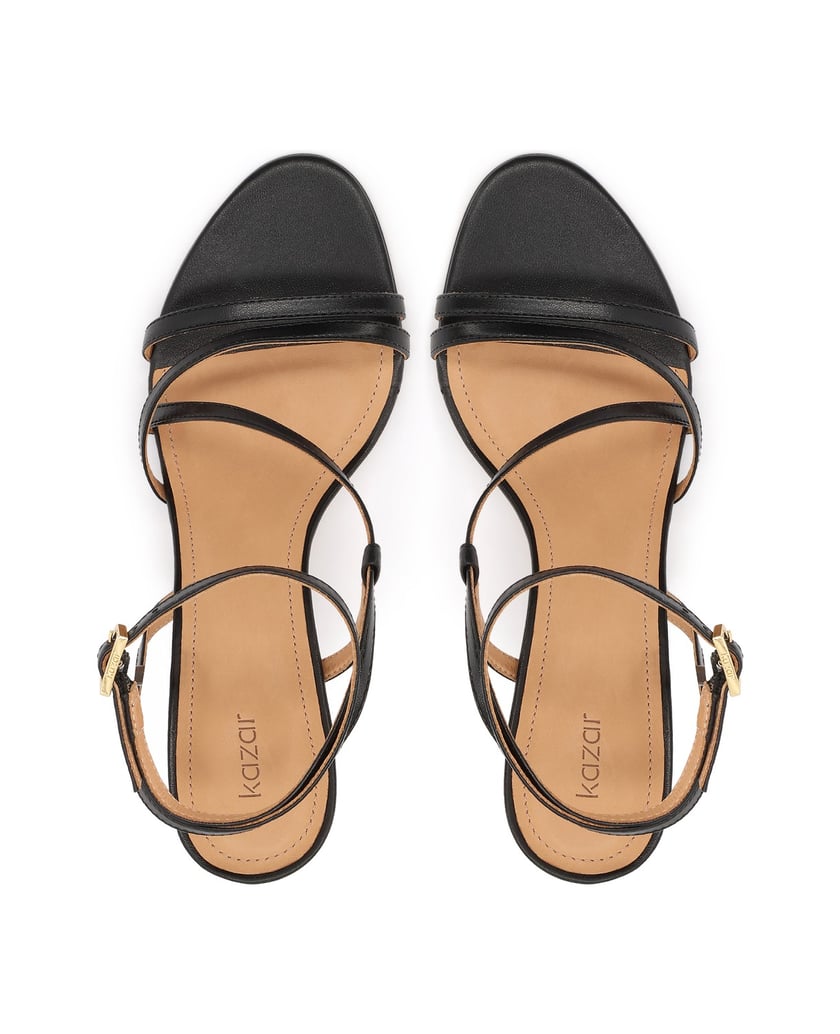 Kazar-Sandals-with-straps-that-wrap-around-the-foot-černá