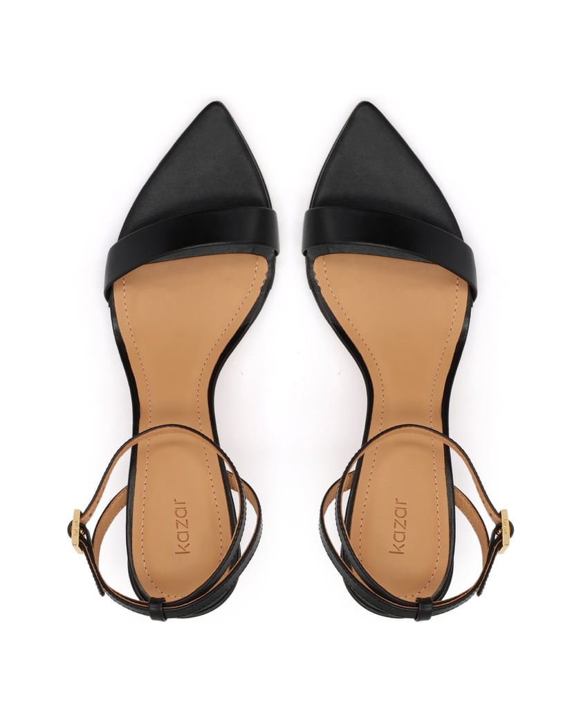 Kazar-Black-sandals-with-pointed-toes-černá