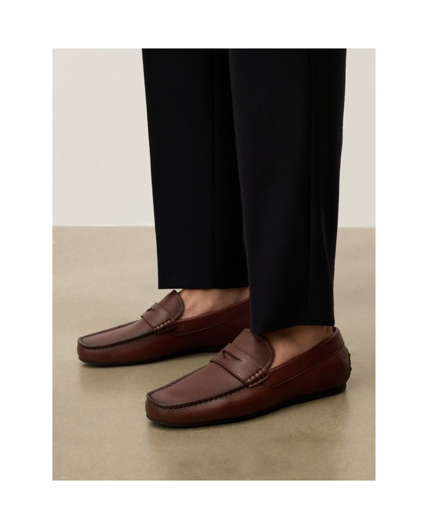 Kazar-Brown-men's-leather-moccasins-hnedá
