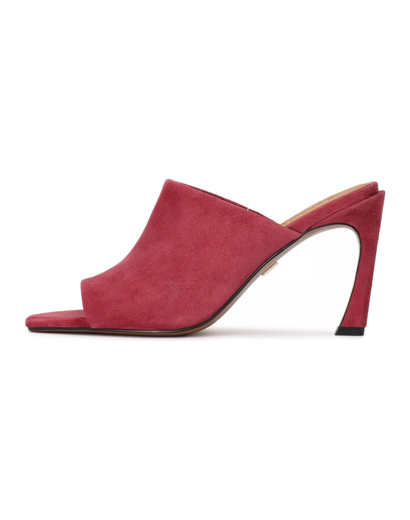 Kazar-Pink-suede-mules-on-a-contoured-stiletto-heel-růžová