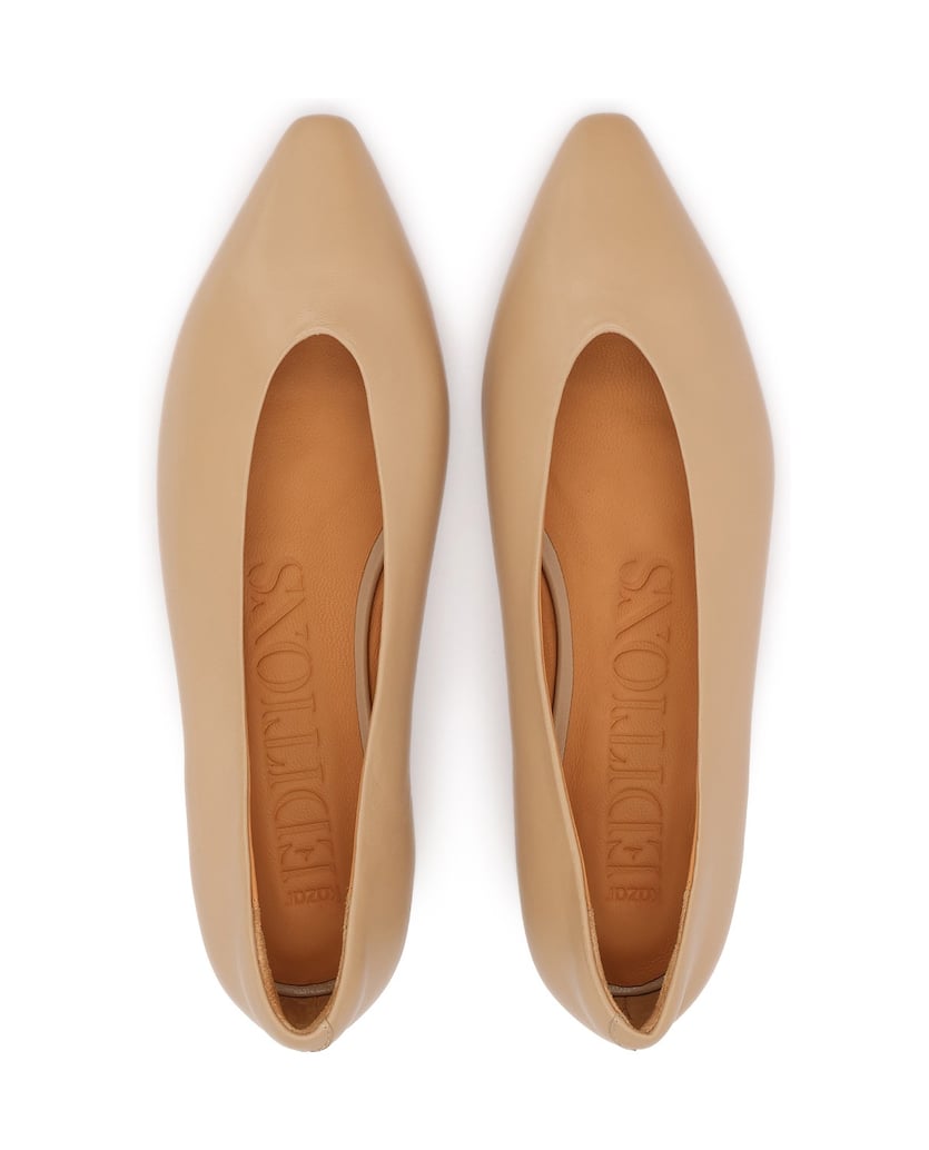 Kazar-Beigefarbene-Pumps-aus-Naturleder-beige