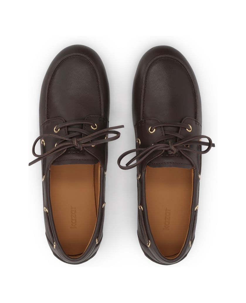 Kazar-Dunkelbraune-Naturlederhalbschuhe-mit-Bindung-dunkelbraun