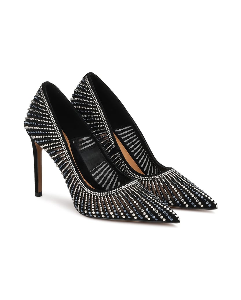 Kazar-Glamour-style-pumps-embellished-with-rhinestones-černá