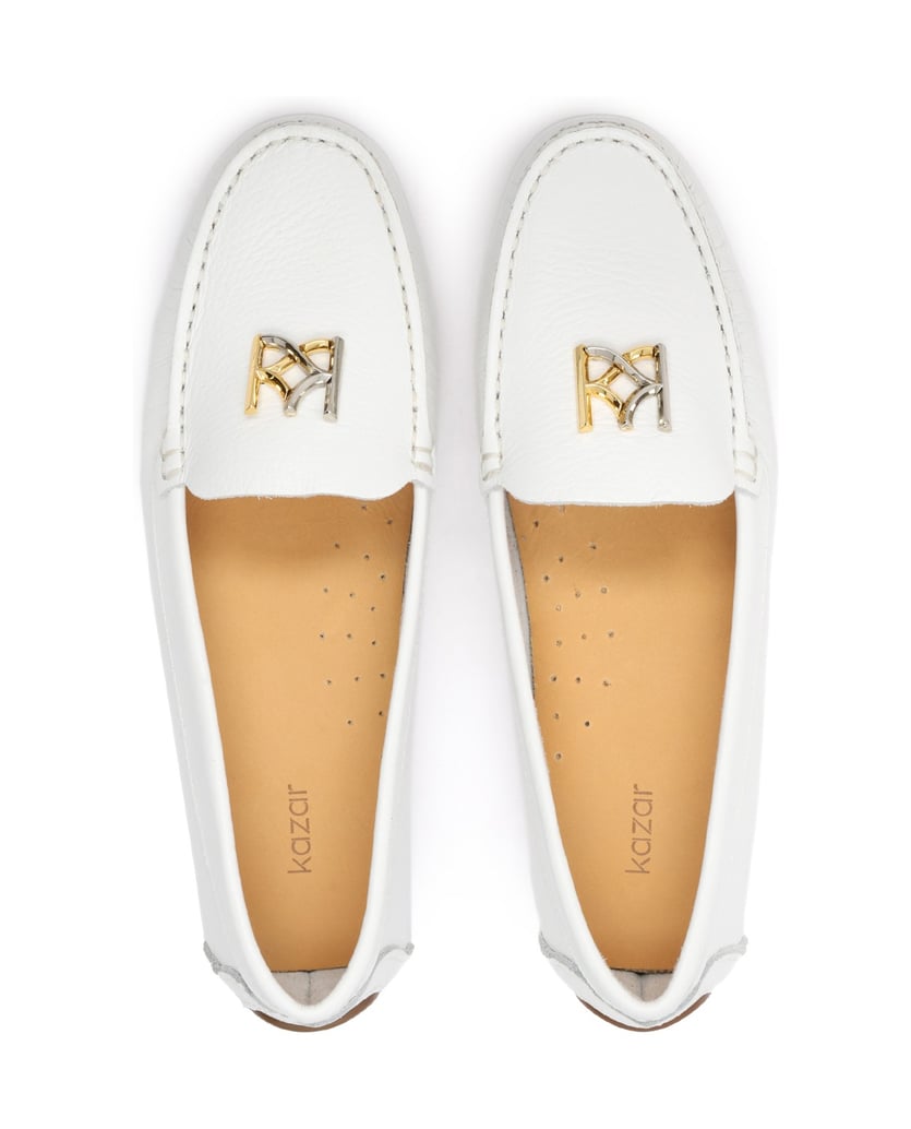 Kazar-Ladies-off-white-moccasins-bílá
