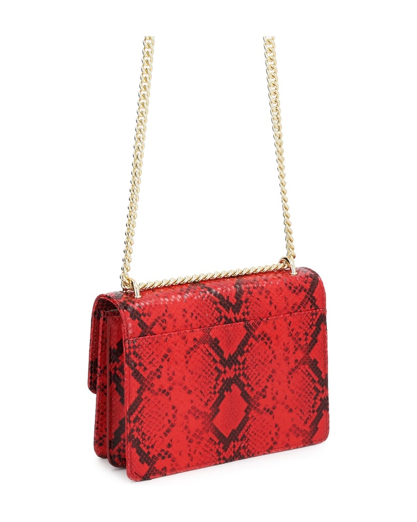 Kazar-Red-bag-with-animal-pattern-červená