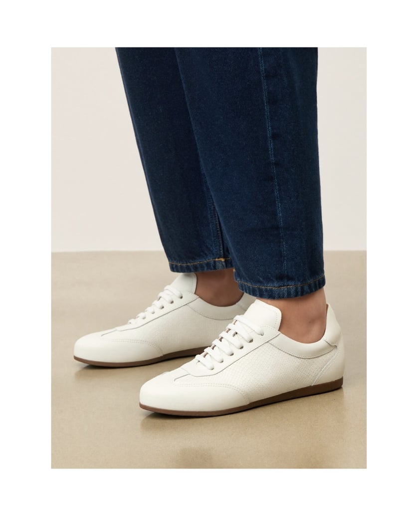 Kazar-Leather-sneakers-with-embossed-details-bílá