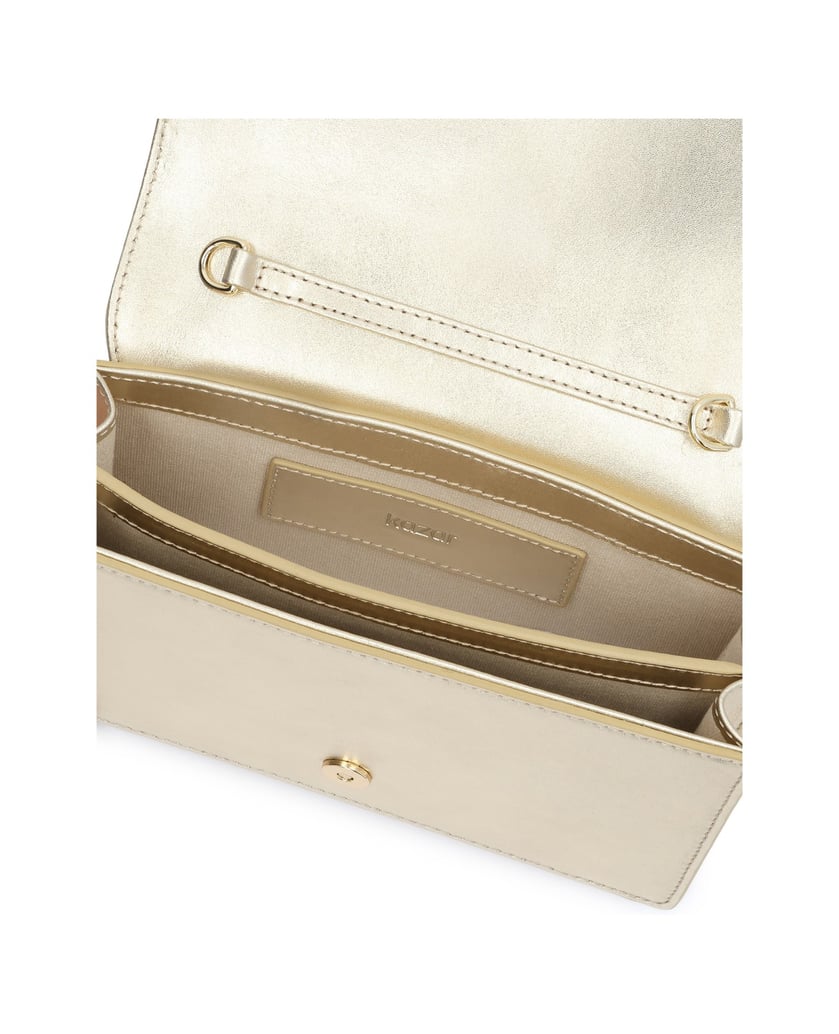 Kazar-Small-gold-chain-bag-zlatá
