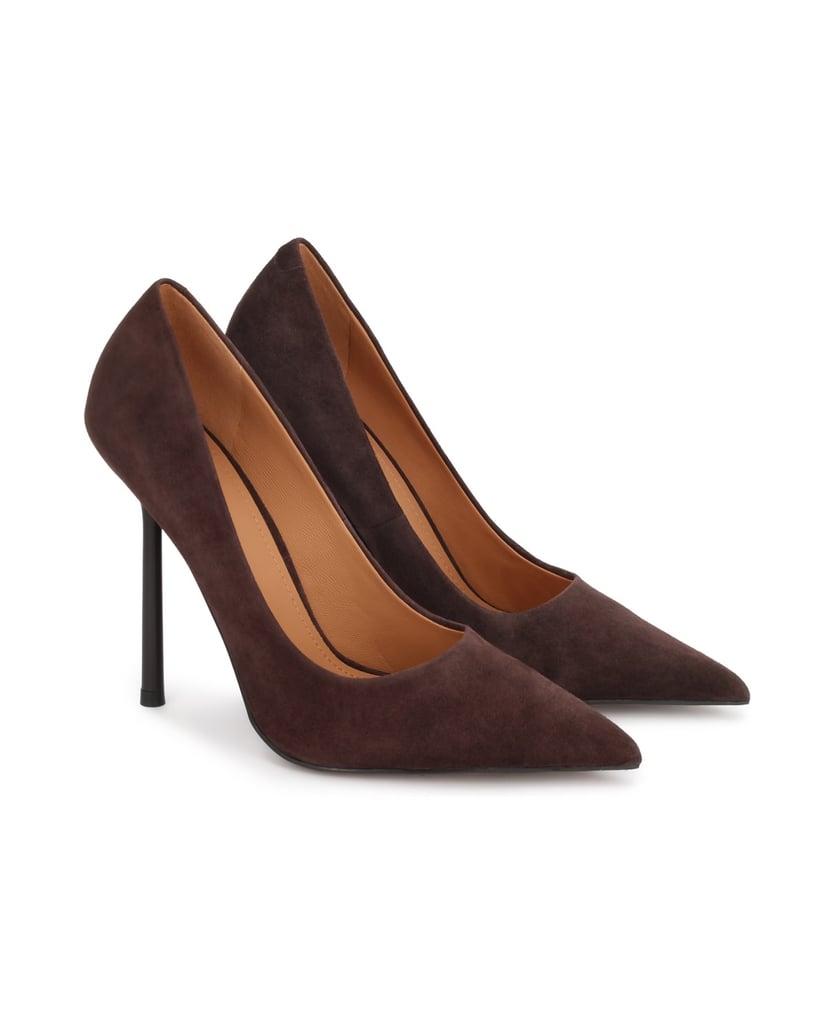 Kazar-Dark-brown-suede-pumps-tmavá-hnedá