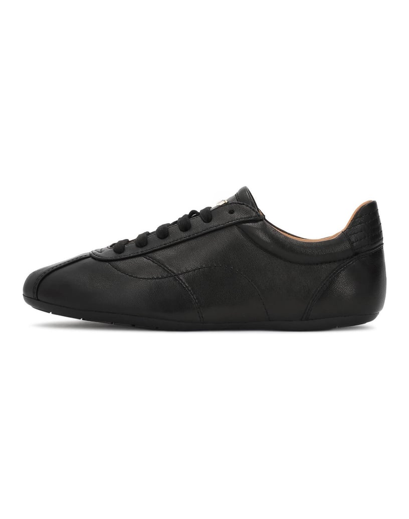 Kazar-Black-soft-leather-sneakers-čierna