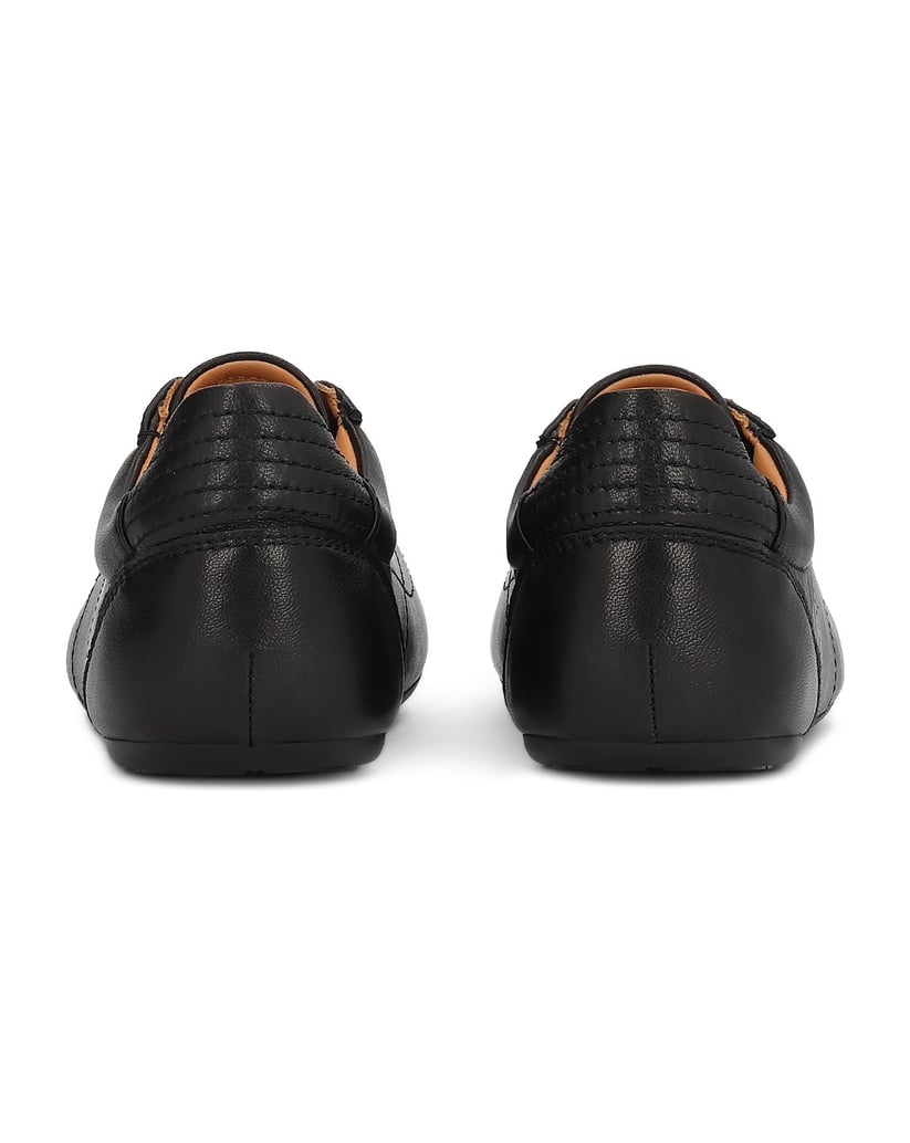 Kazar-Black-soft-leather-sneakers-čierna