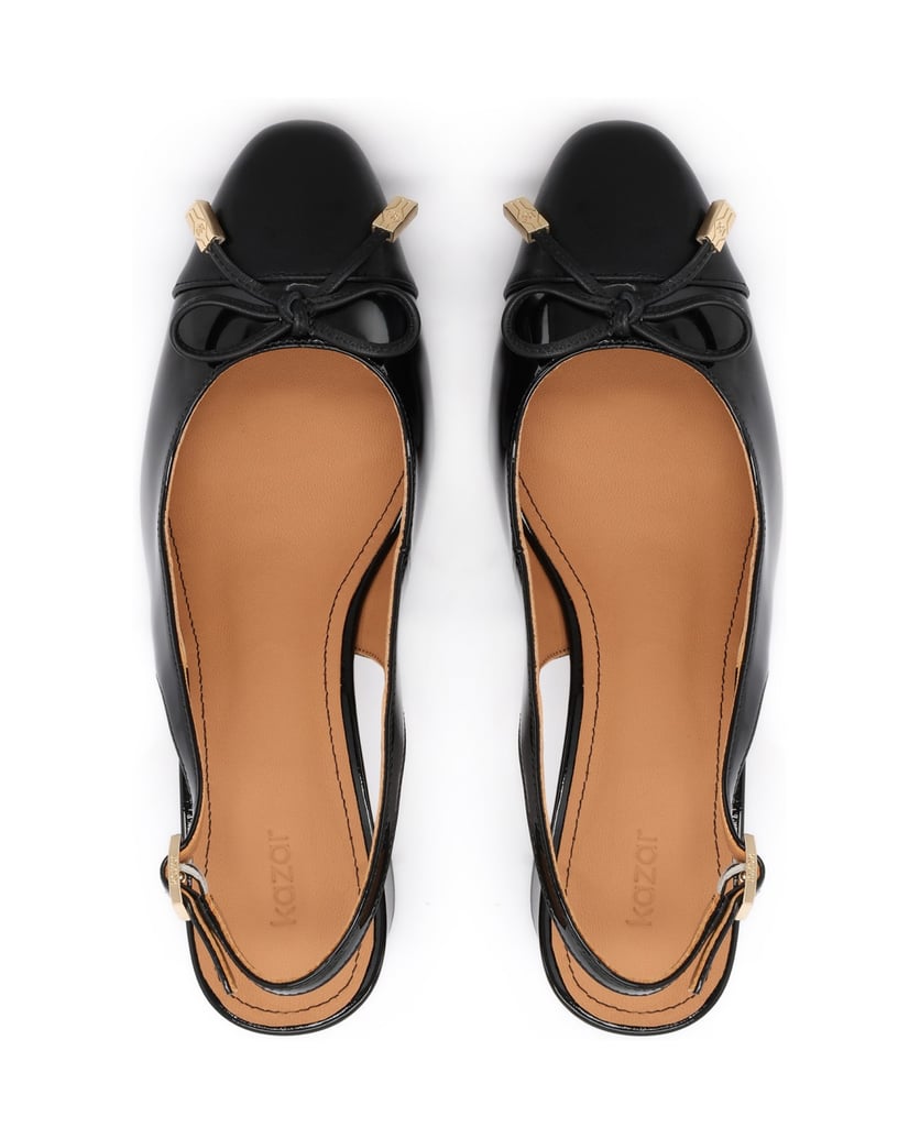 Kazar-Schwarz-lackierte-Slingback-Pumps-auf-einem-Pfosten-mit-Schleife-schwarz