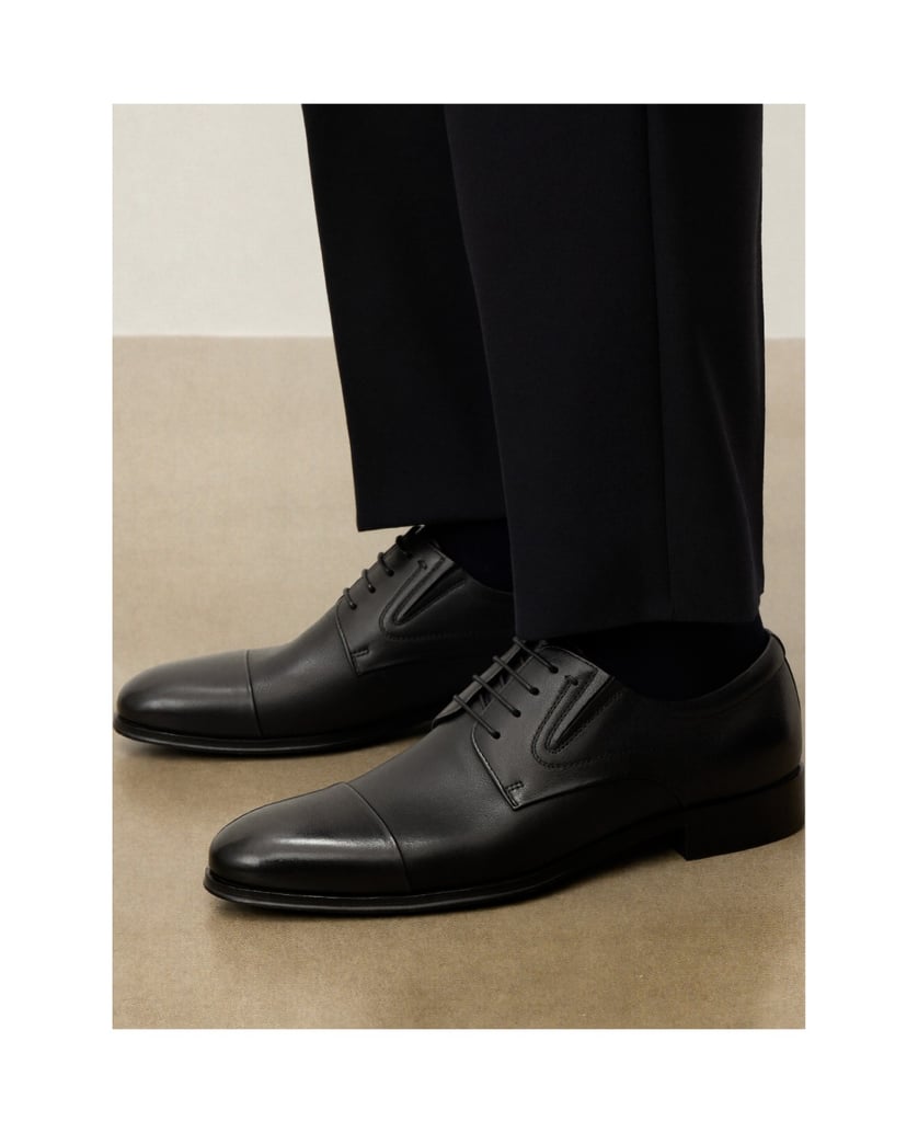 Kazar-Black-leather-shoes-men's-derby-with-toe-cap-nose-čierna