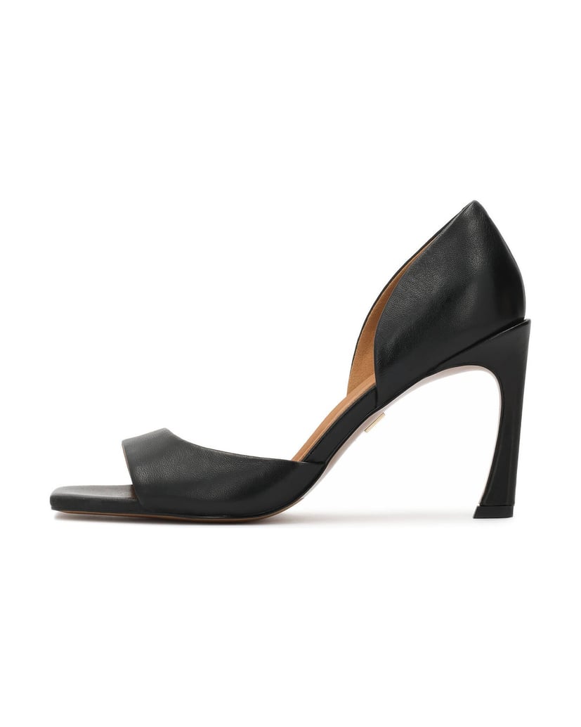 Kazar-Black-peep-toe-pumps-čierna
