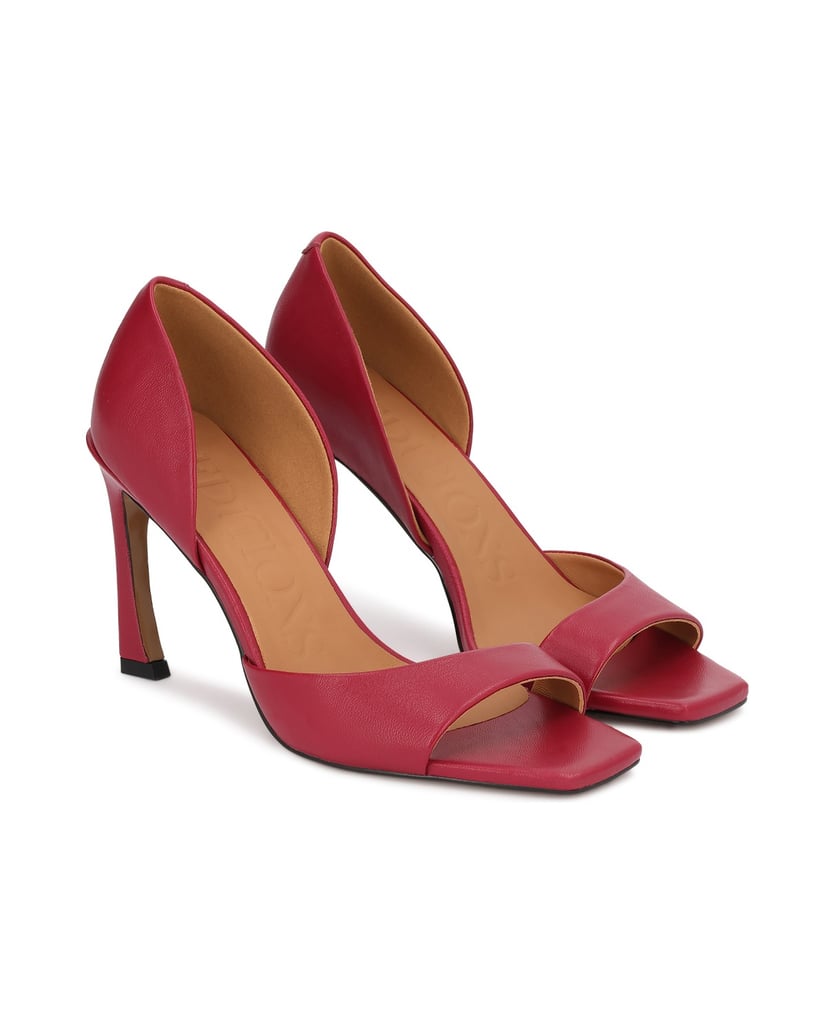 Kazar-Dark-pink-peep-toe-pumps-ružová