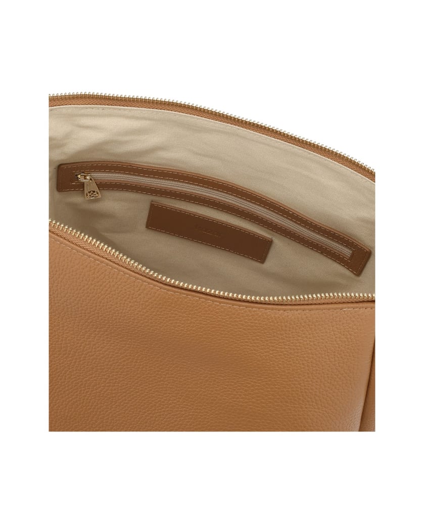 Kazar-Light-brown-bag-with-two-straps-velbloudí