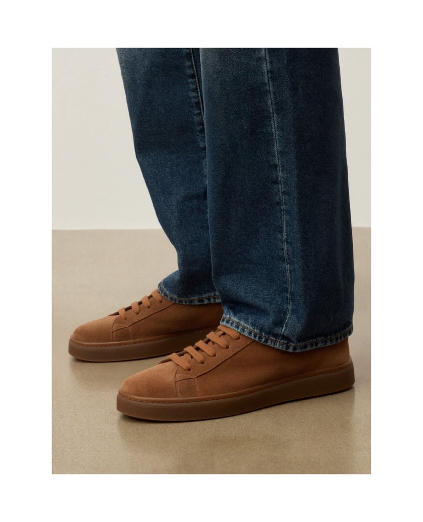 Kazar-Light-brown-suede-sneakers-ťavia