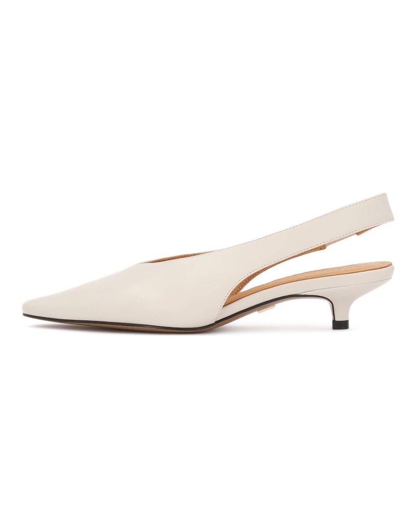Kazar-Pumps-slingback-pumps-with-low-heel-bílá