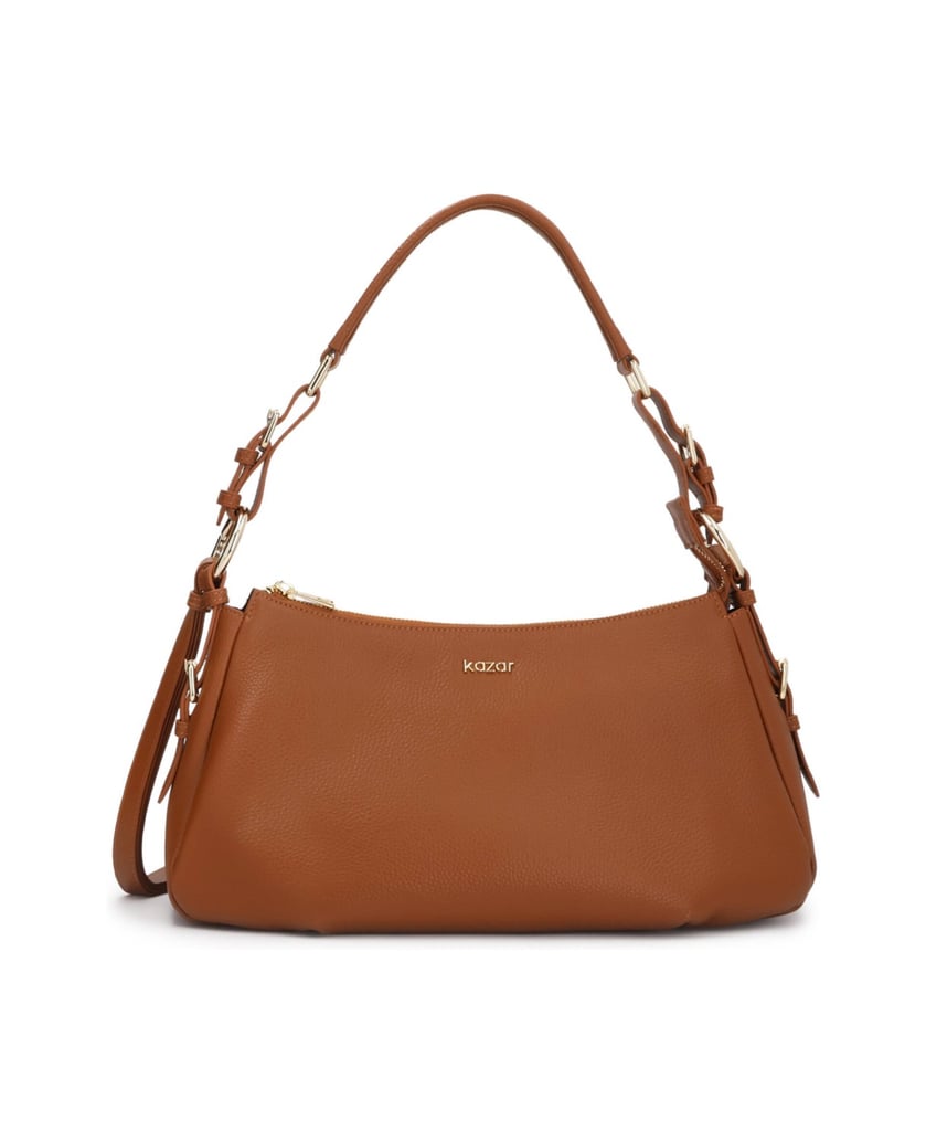 Kazar-Braune-Taschen-aus-weichem-Leder-braun