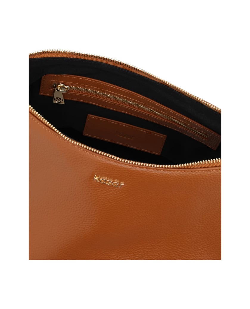 Kazar-Braune-Taschen-aus-weichem-Leder-braun