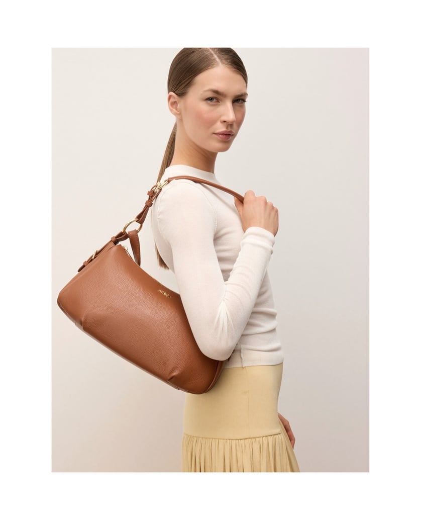 Kazar-Braune-Taschen-aus-weichem-Leder-braun