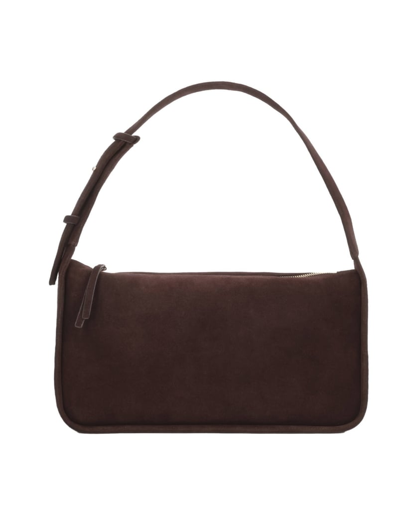 Kazar-Minimalist-soft-suede-bags-hnědá