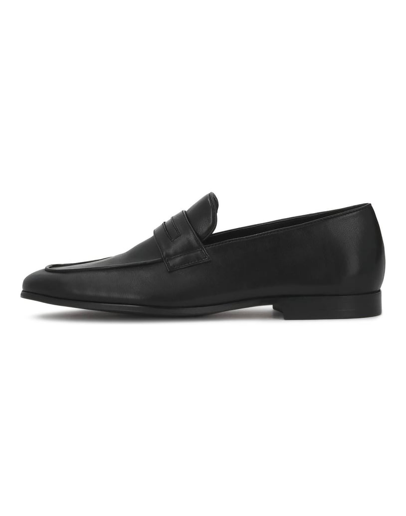 Kazar-Minimalist-leather-loafers-čierna