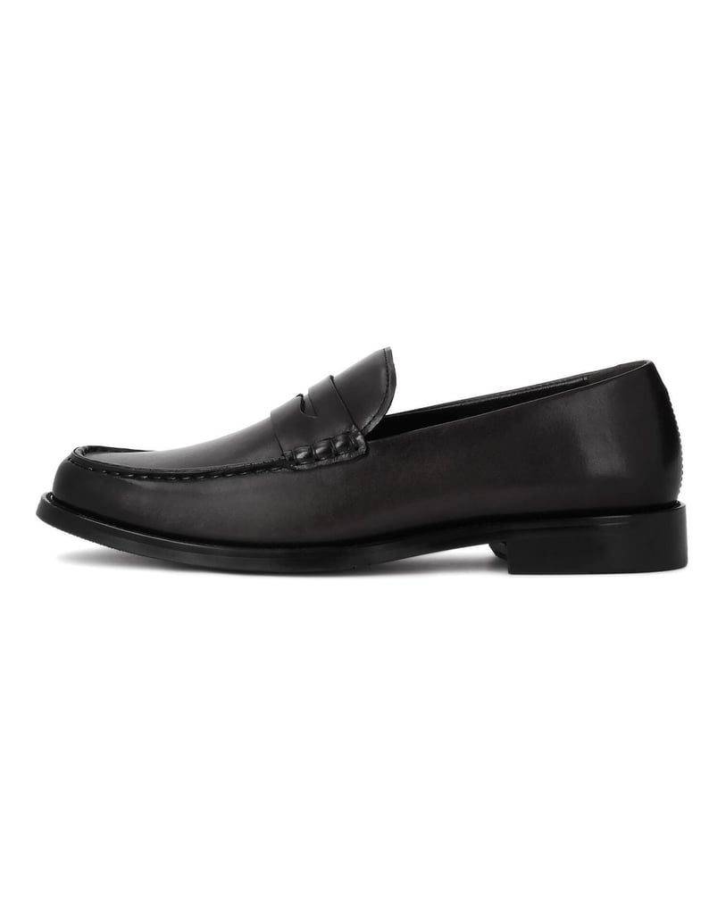 Kazar-Men's-penny-loafers-in-genuine-leather-černá