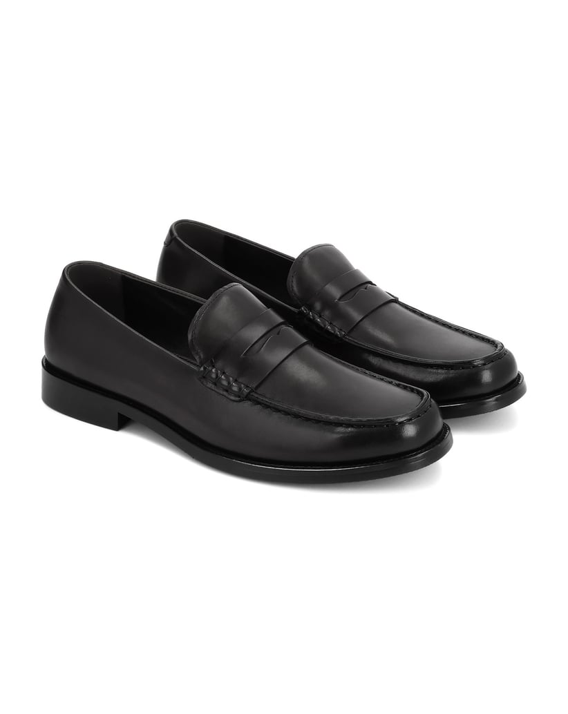 Kazar-Men's-penny-loafers-in-genuine-leather-černá