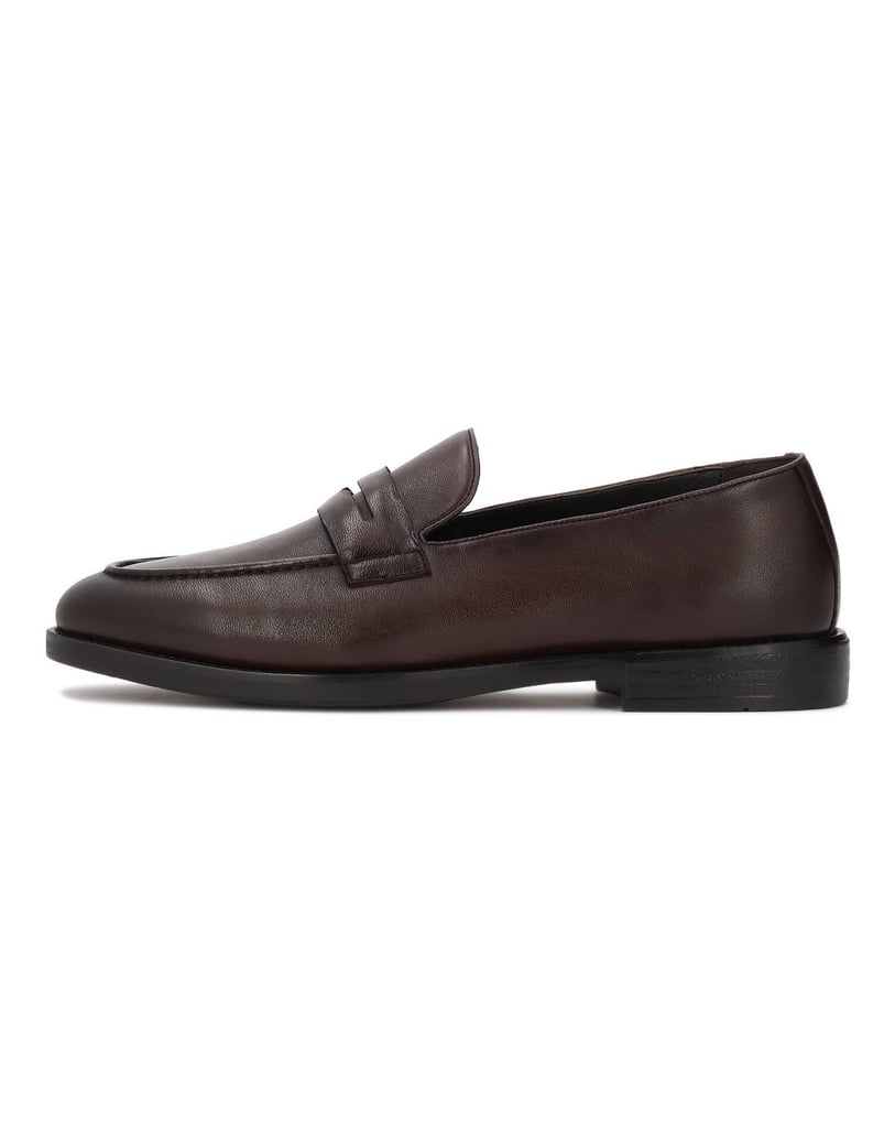 Kazar-Brown-leather-men's-loafers-hnědá
