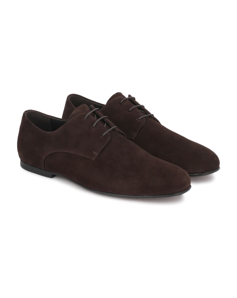 Kazar-Minimalist-suede-derby-in-brown-hnedá