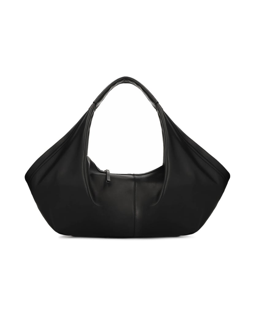 Kazar-Genuine-leather-handbag-with-removable-inlay-čierna