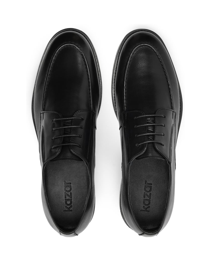 Kazar-Men's-leather-shoes-with-classic-lines-černá
