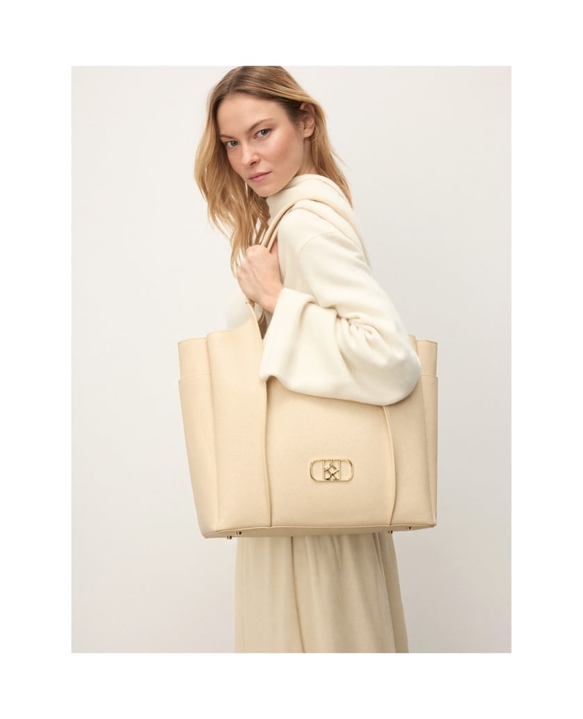 Kazar-Beige-roomy-shoulder-bags-béžová