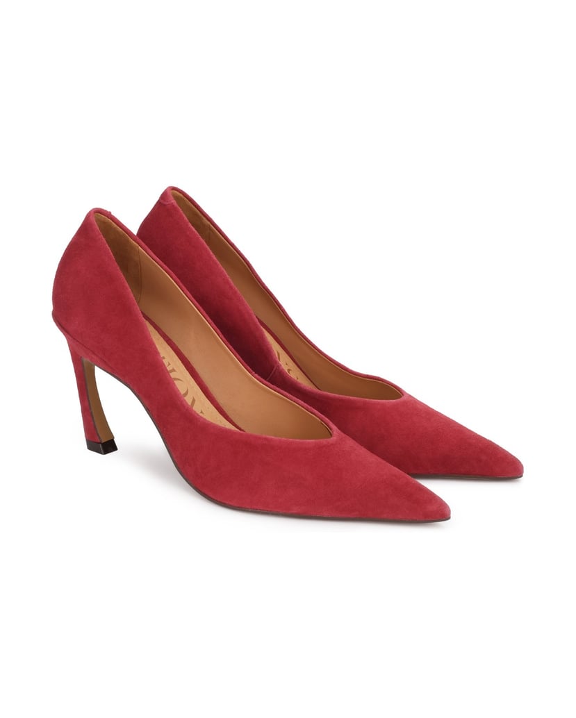 Kazar-Pink-leather-pumps-ružová
