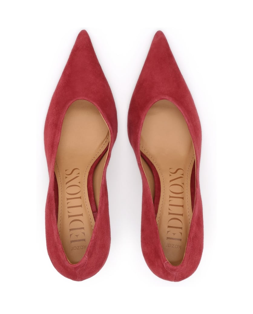 Kazar-Pink-leather-pumps-ružová