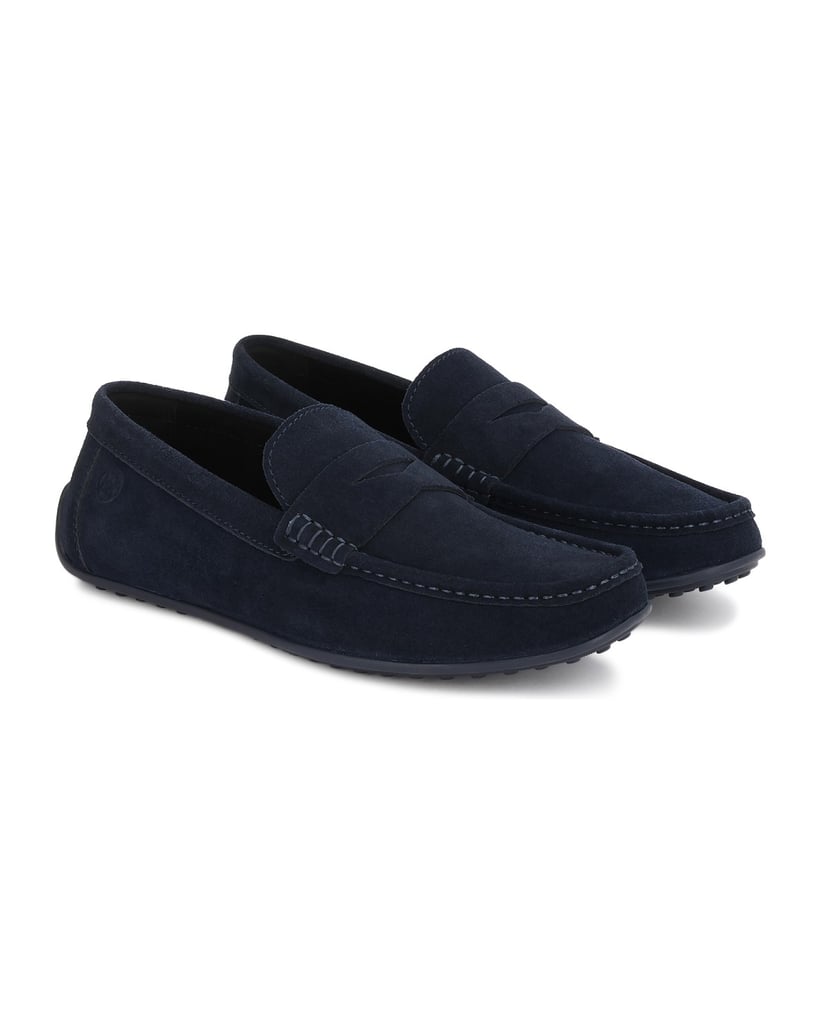 Kazar-Navy-blue-suede-moccasins-tmavě-modrá