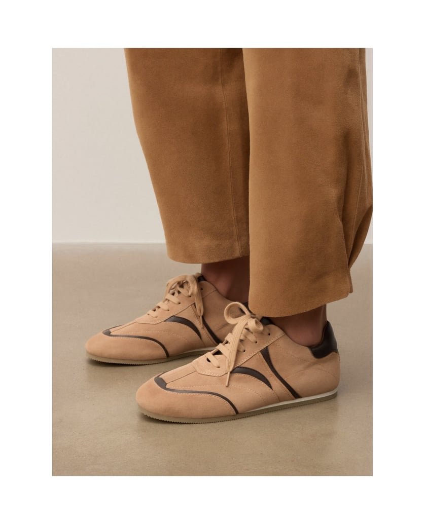 Kazar-Suede-sneakers-with-genuine-leather-inserts-béžová