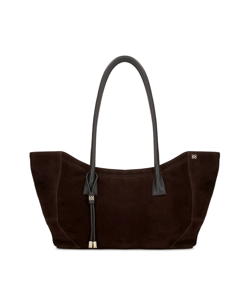 Kazar-Suede-shoulder-bags-in-a-shade-of-brown-tmavě-hnědá