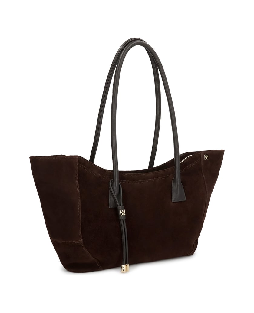 Kazar-Suede-shoulder-bags-in-a-shade-of-brown-tmavě-hnědá