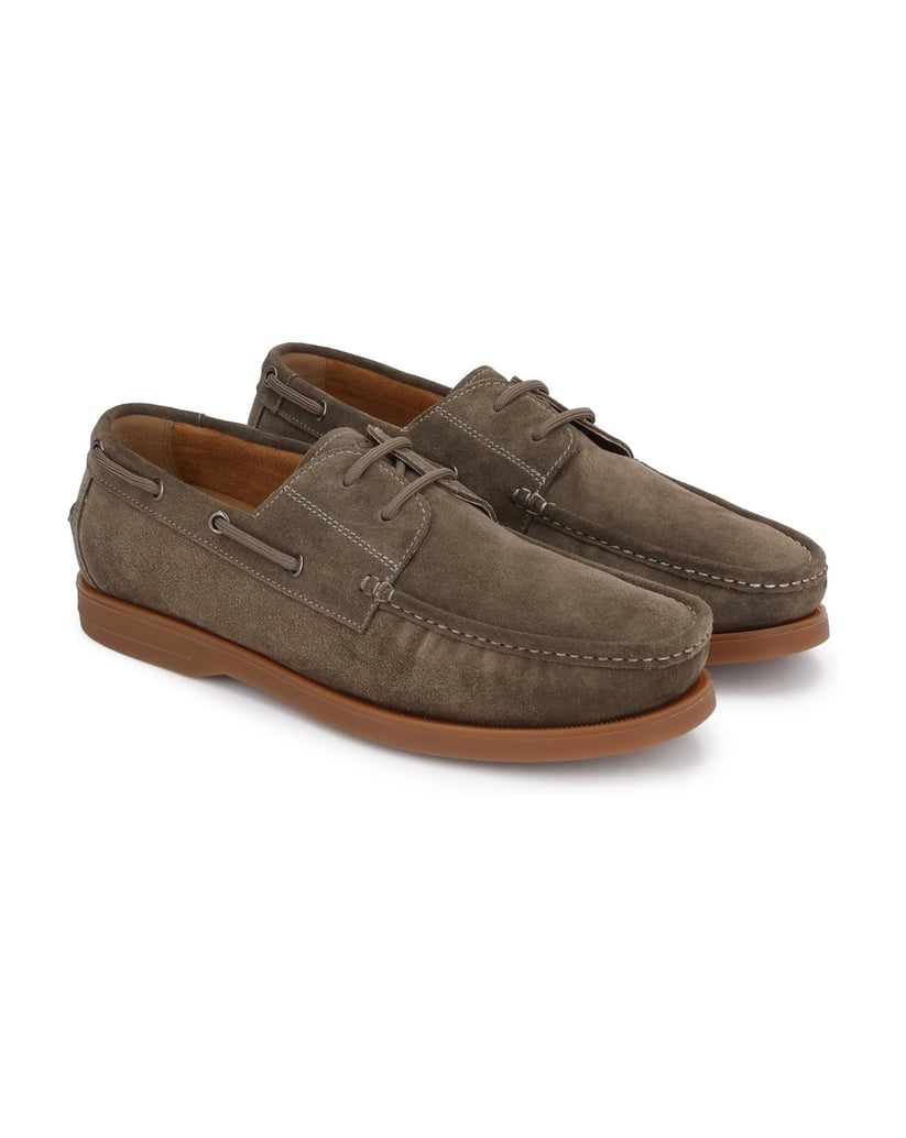 Kazar-Wildleder-boat-shoes-taupe