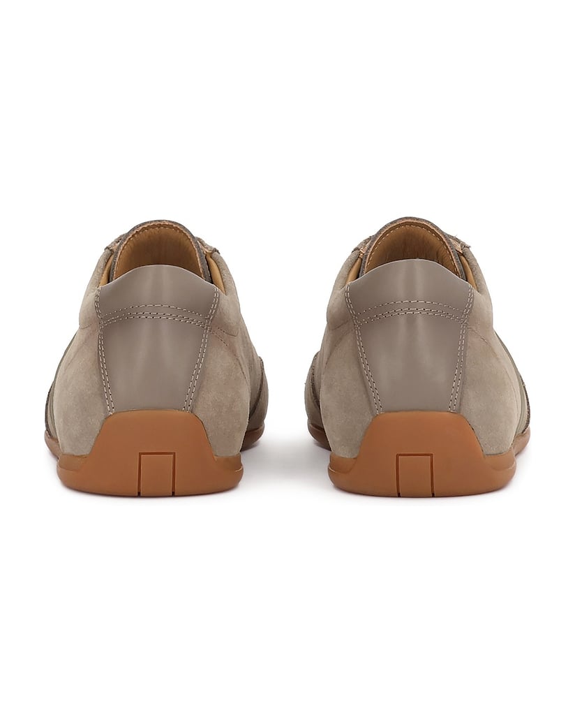 Kazar-Men's-taupe-suede-casual-shoes-with-leather-insert-on-the-heel-tmavošedá