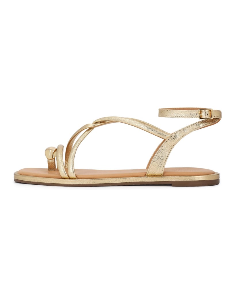 Kazar-Elegant-Genuine-leather-women's-sandals-in-gold-color-zlatá