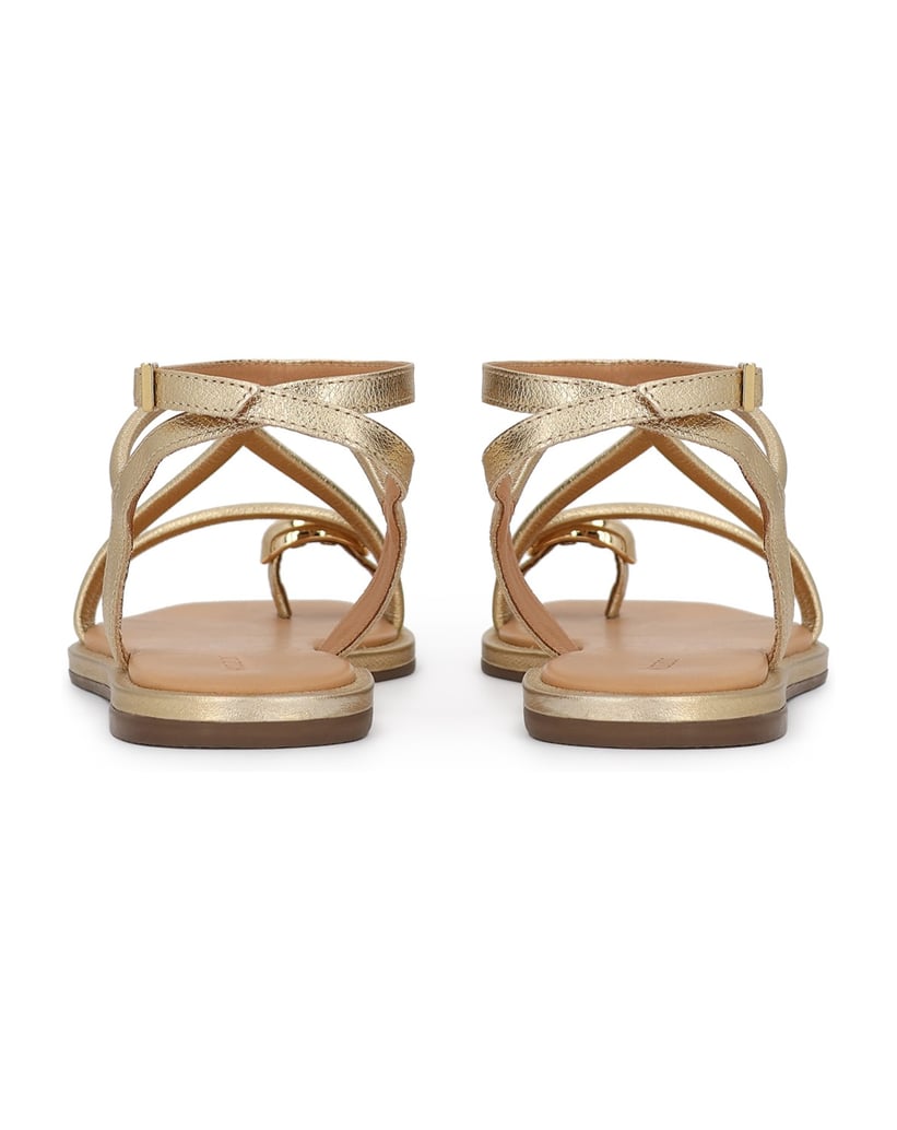 Kazar-Elegant-Genuine-leather-women's-sandals-in-gold-color-zlatá