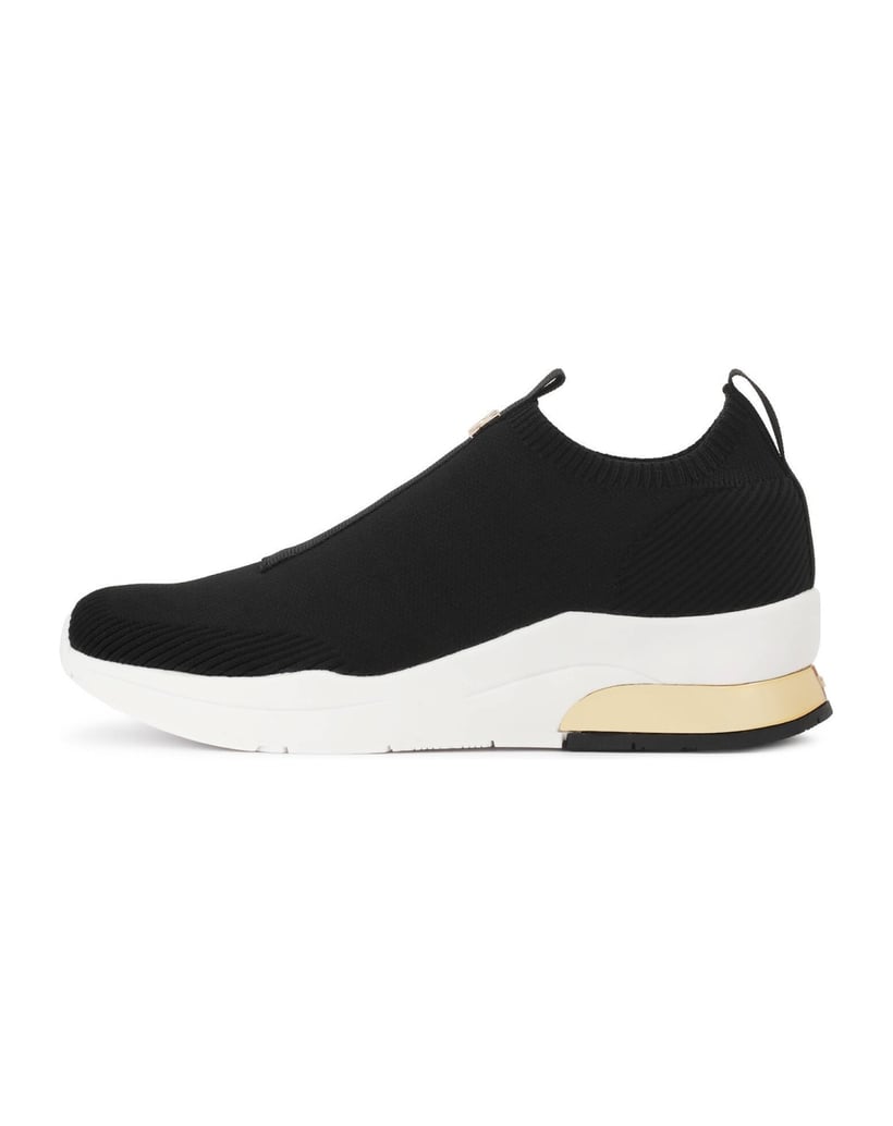Kazar-Women's-slip-on-sneakers-in-black-čierna