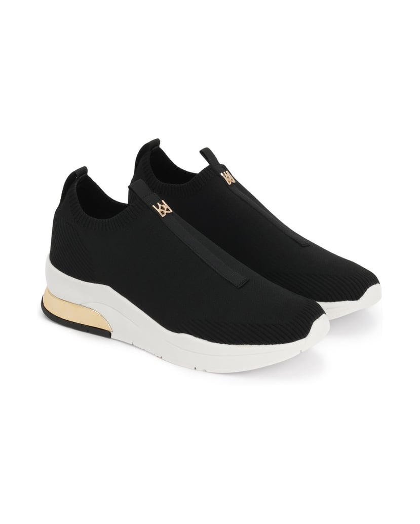 Kazar-Women's-slip-on-sneakers-in-black-čierna