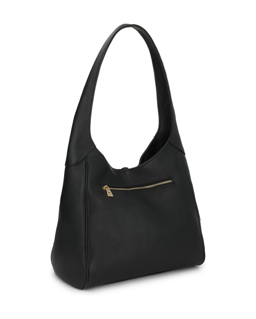 Kazar-Black-bag-with-decorative-straps-čierna
